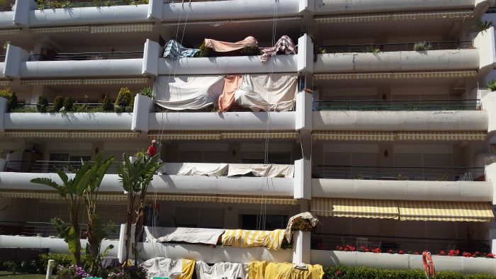 Pintura trabajos verticales Marbella